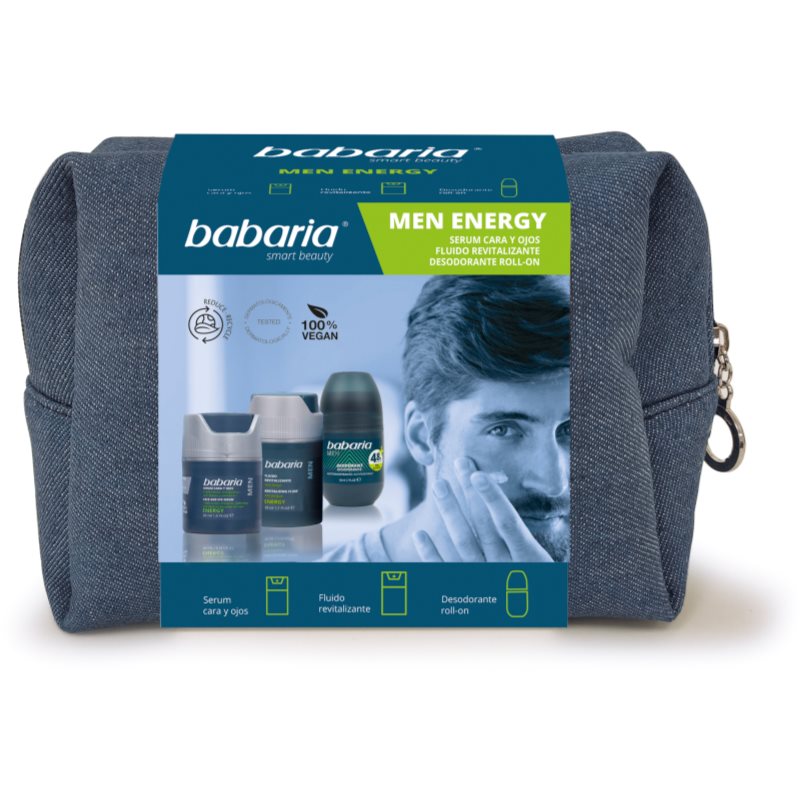Babaria Men Energy set (for face and body) for men
