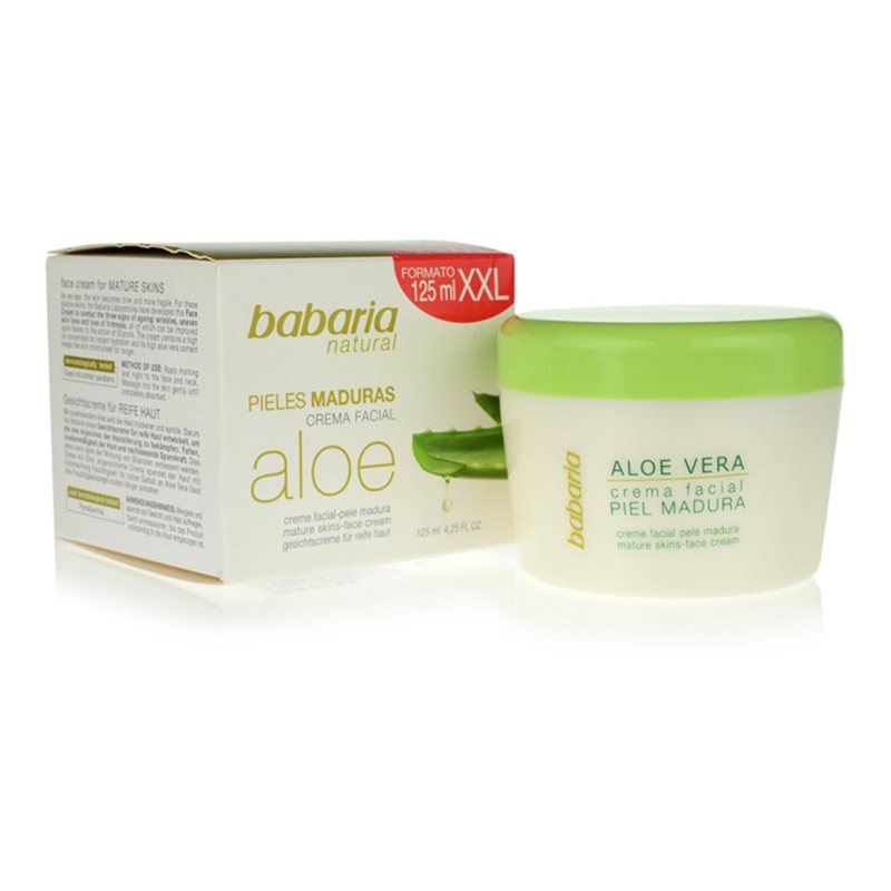 Babaria Aloe Vera Face Cream For Mature Skin 125 Ml
