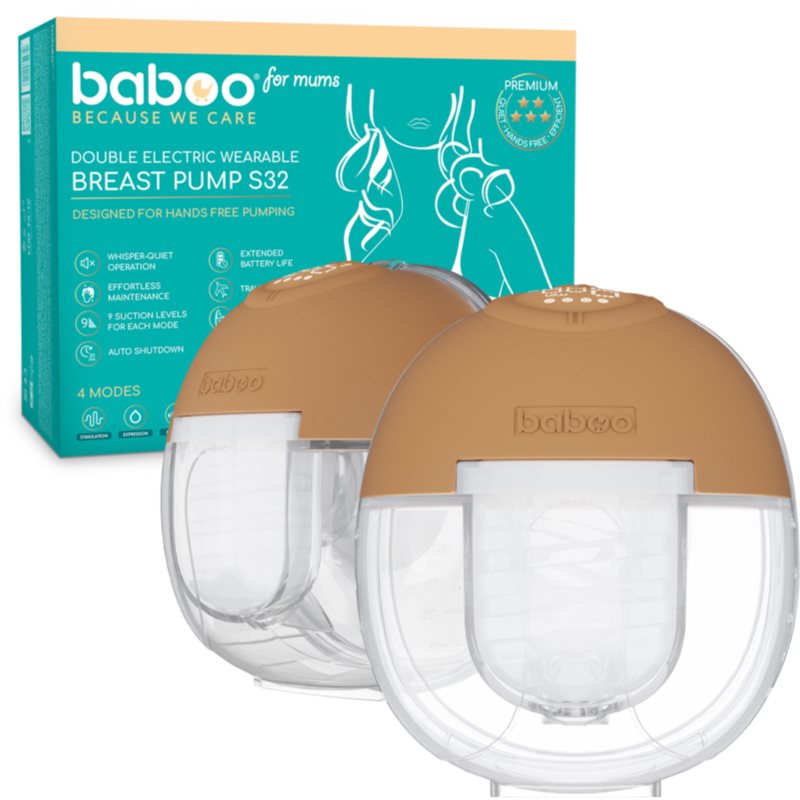 Baboo Electric Wearable Hands-free Breast Pump Tiralatte 1 pz