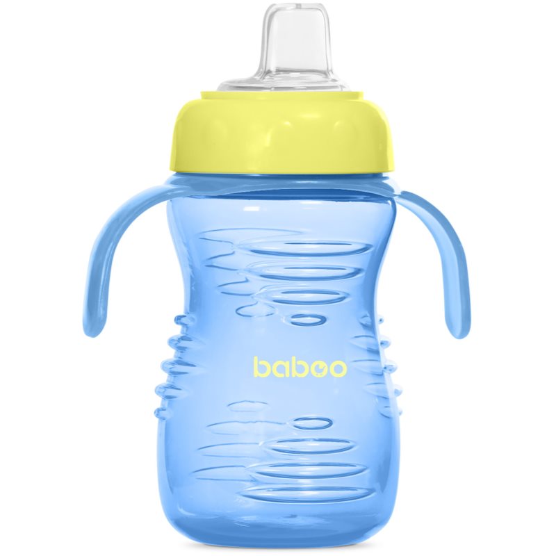 Baboo Cup with Silicone Spout hrnček s rúrkou Blue, 6m  260 ml