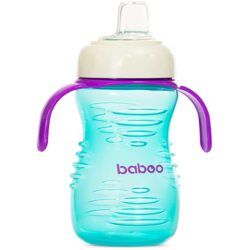 Baboo Cup with Silicone Spout hrnček s rúrkou Mint, 6m  260 ml