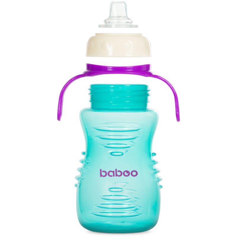 Baboo Cup with Silicone Spout Tasse mit Strohhalm Mint, 6m+ 260 ml (Bild 2)