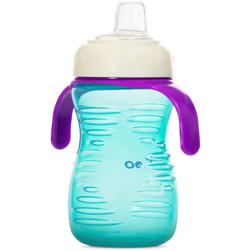 Baboo Cup with Silicone Spout Tasse mit Strohhalm Mint, 6m+ 260 ml (Bild 3)