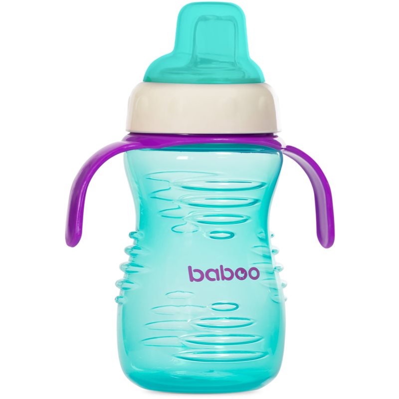 Baboo Cup with Silicone Spout Tasse mit Strohhalm Mint, 6m+ 260 ml (Bild 5)