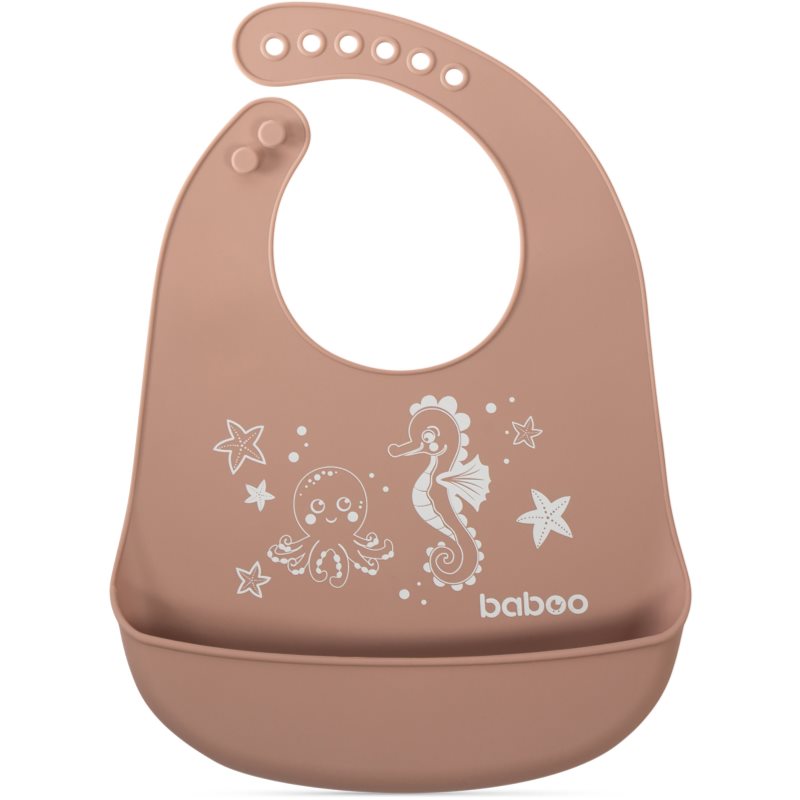 Baboo Silicone Bib лигавник Blue Haze, 4m  1 бр.
