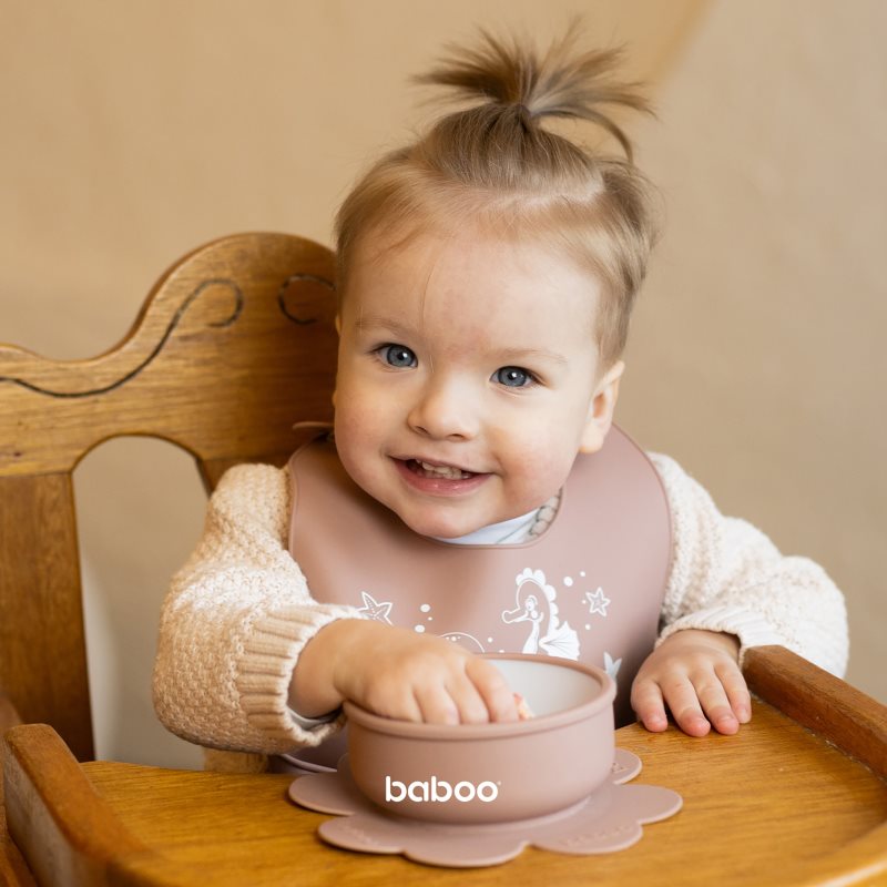Baboo Silicone Bib Lätzchen Au Naturale, 4m+ 1 St. (Bild 5)