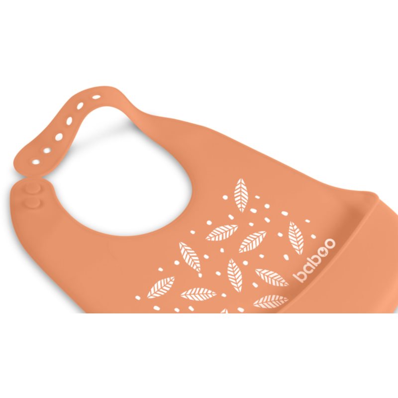 Baboo Silicone Bib Lätzchen Peachy Keen, 4m+ 1 St. (Bild 3)