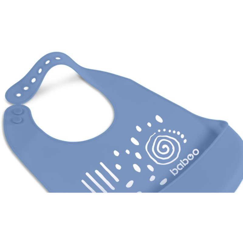 Baboo Silicone Bib Lätzchen Blue Haze, 4m+ 1 St. (Bild 3)