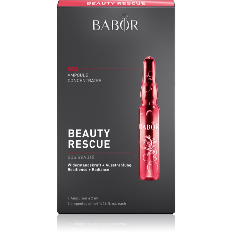 BABOR Ampoule Concentrates Beauty Rescue концентрована сироватка для втомленої шкіри 7x2 мл