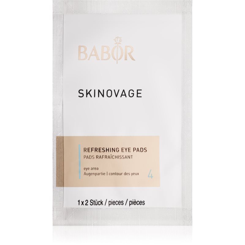 

BABOR Skinovage Refreshing Eye Pads гелеві подушечки проти старіння шкіри навколо очей зі зволожуючим ефектом