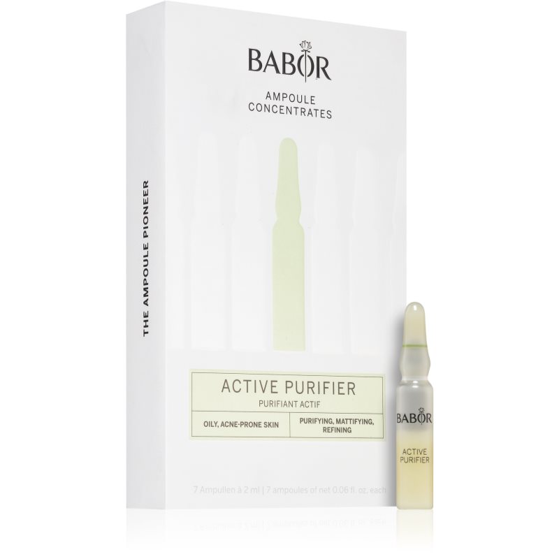 BABOR Ampoule Concentrates Active Purifier концентрована сироватка для жирної та проблемної шкіри 7x2 мл