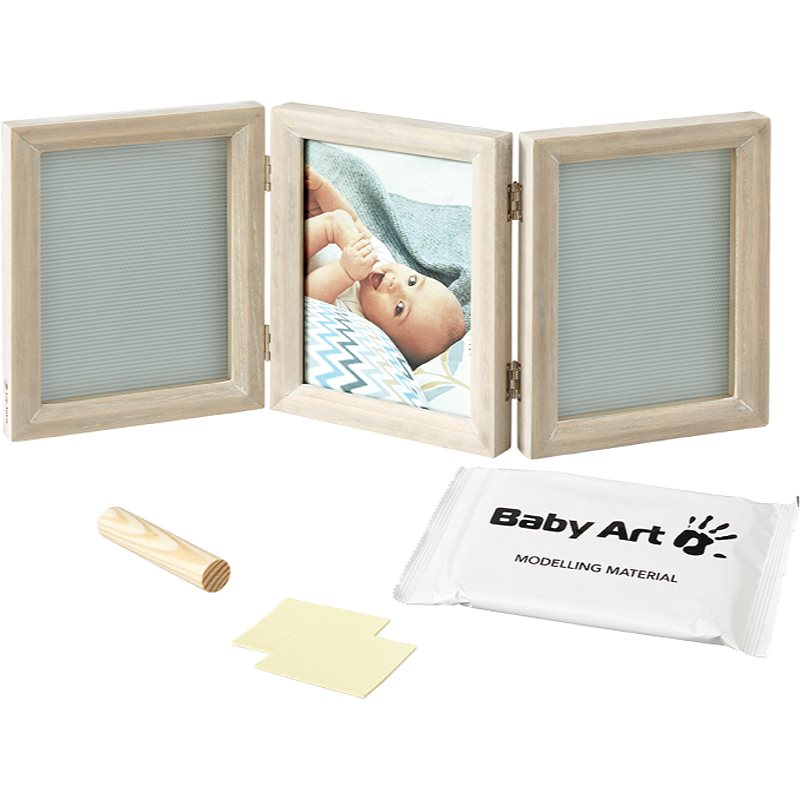 Baby Art My Baby Touch Double набір для зліпків ніжок і ручок дітей Stormy 1 кс