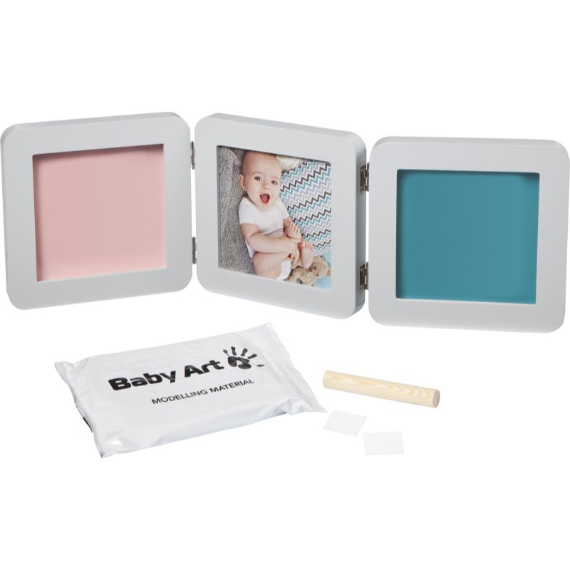 Baby Art My Baby Touch Double Pastel Baby Imprint Kit 1 Pc