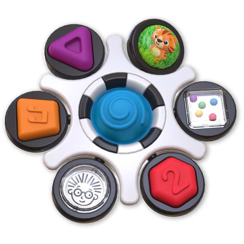 Baby Einstein Curiosity Clutch Twist & Pop aktivity hračka 3 m+ 1 ks