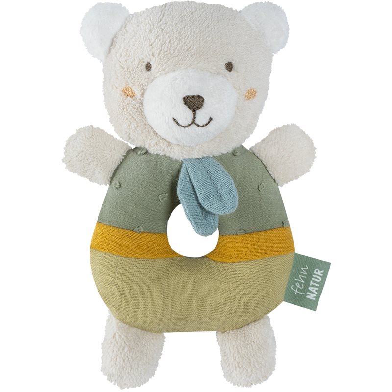 BABY FEHN Soft Ring Rattle Bear брязкальце 1 кс