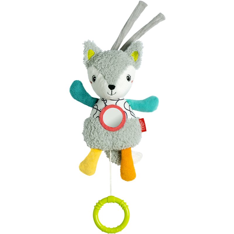 BABY FEHN DoBabyDoo Musical Fox contrast hanging toy with melody 1 pc
