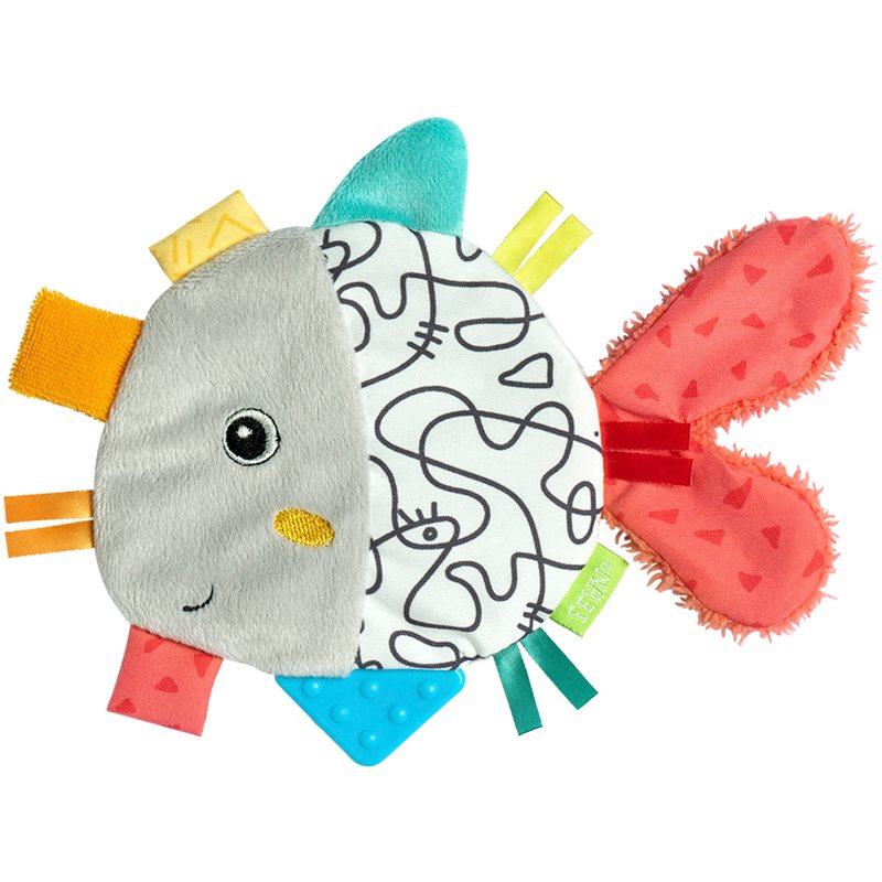 E-shop BABY FEHN DoBabyDoo Crinkle Fish chrastítko s kousátkem 1 ks