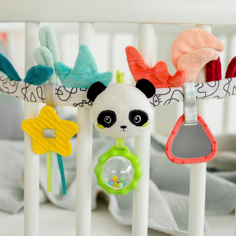 BABY FEHN DoBabyDoo Pram Chain Panda Contrast Hanging Toy 1 Pc