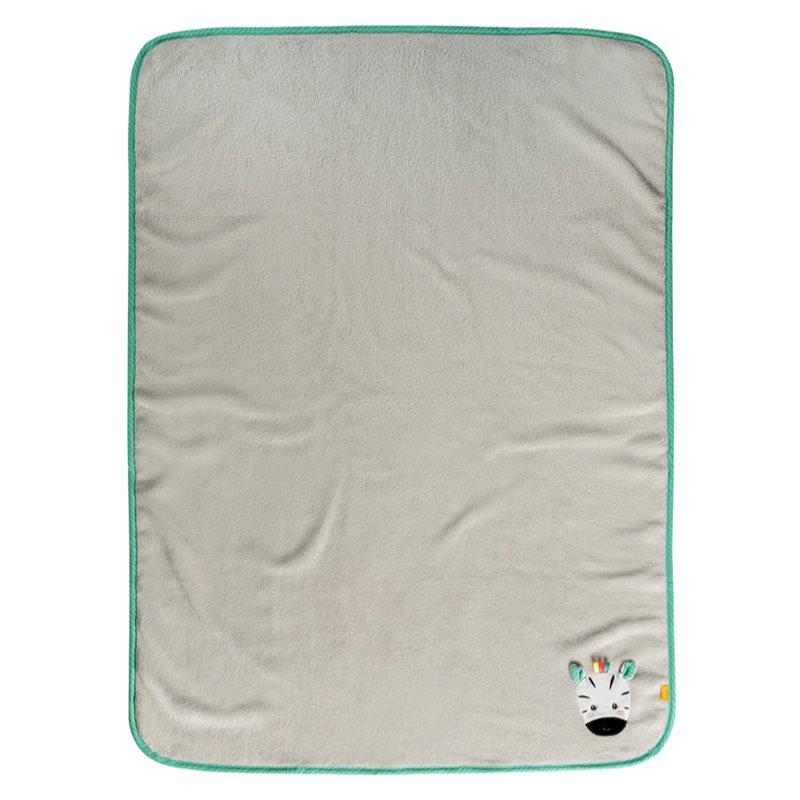 BABY FEHN DoBabyDoo Cuddleblanket Zebra Blanket With Teether 100x75 Cm
