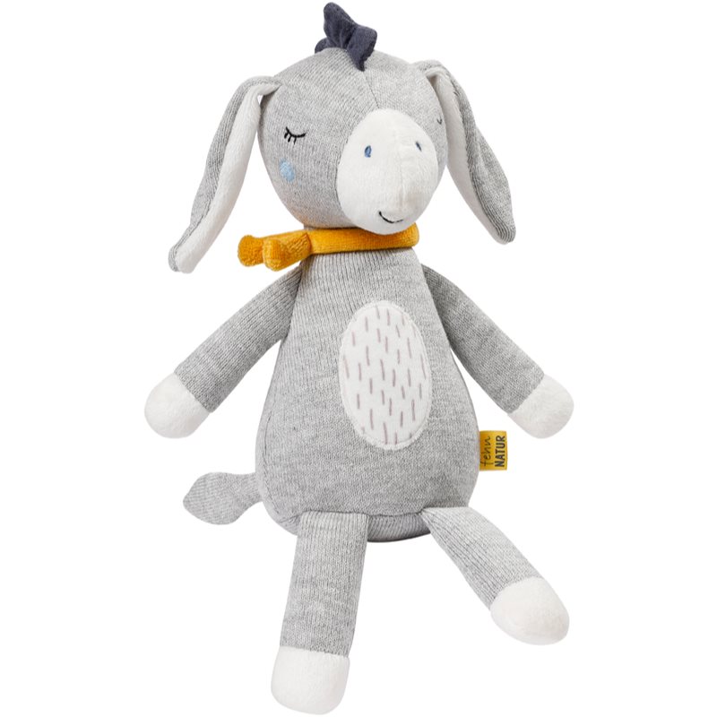 BABY FEHN fehnNATUR Cuddly Toy Donkey plyšová hračka 1 ks