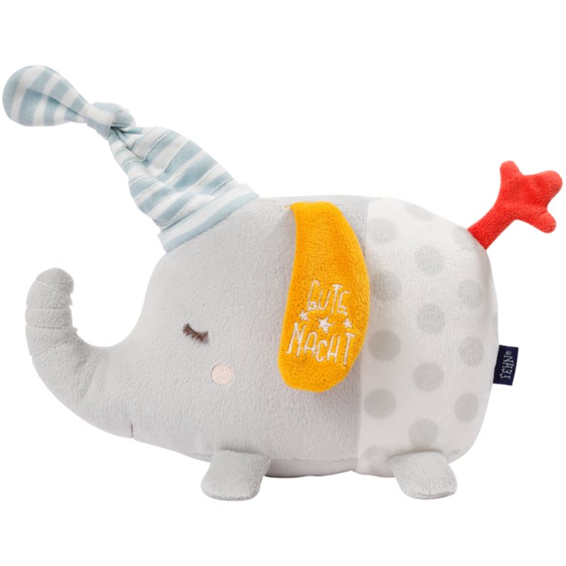 BABY FEHN BABY FEHN Cuddly Toy Good Night Elephant βελούδινο παιχνίδι 1 τμχ