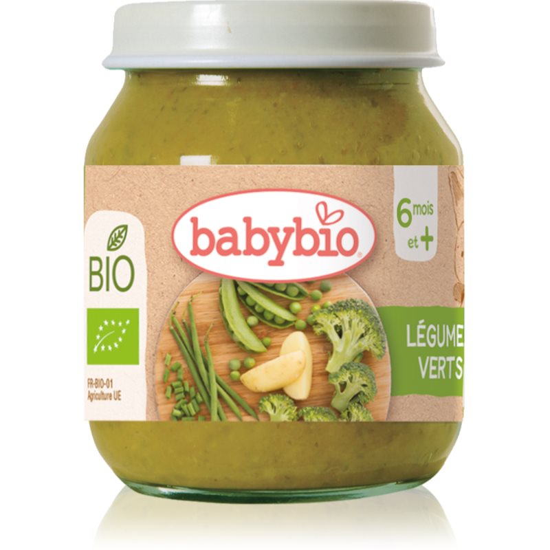 Babybio BIO zelená zelenina detský príkrm 130 g kúpite na Notino.sk
