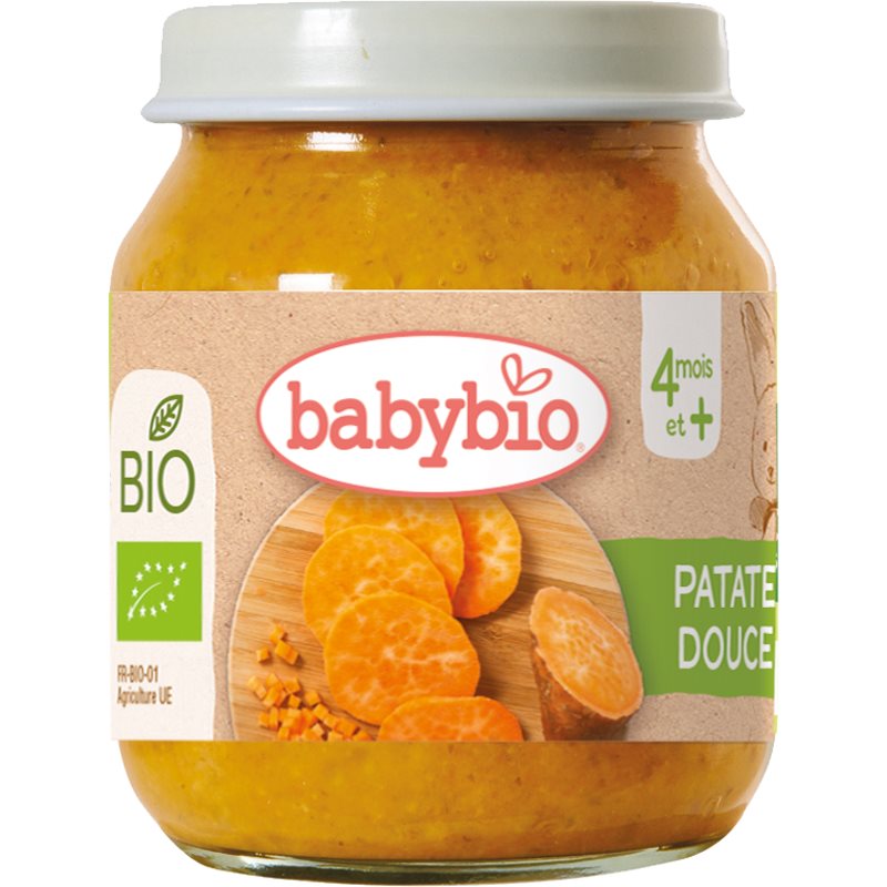 Babybio BIO sladké brambory dětský příkrm 130 g