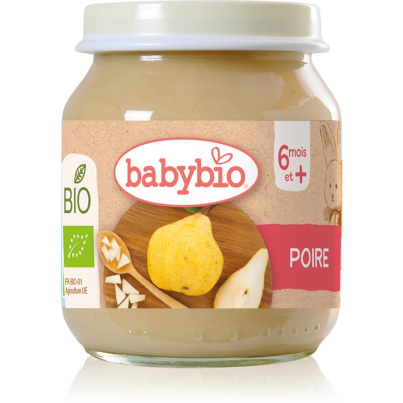 BABYBIO Bio hruška 6m + 130 g