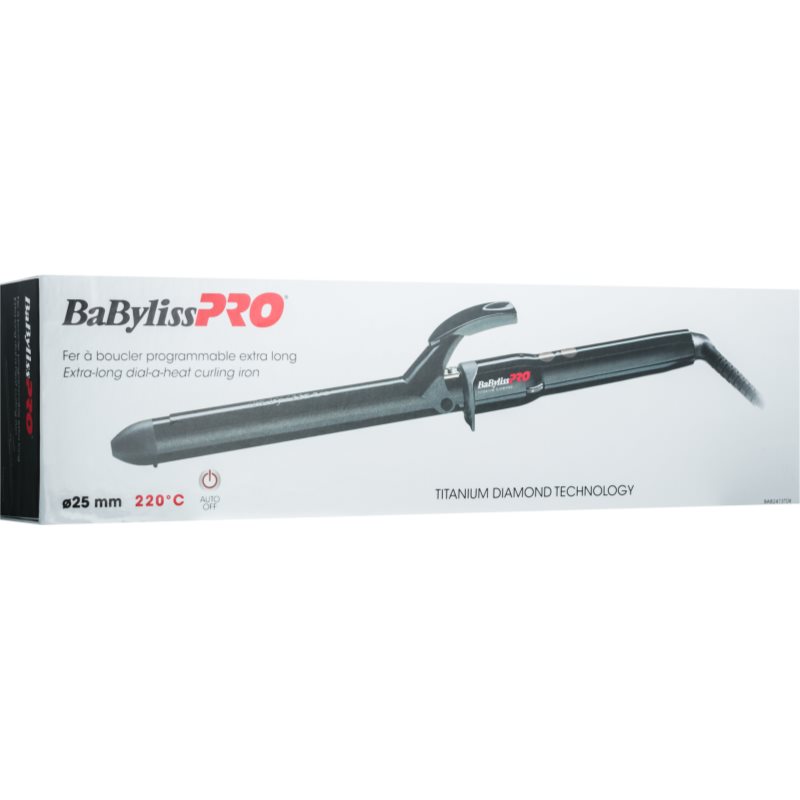 

BaByliss PRO Titanium Diamond Extra Long щипці для завивки довгого волосся BAB2473TDE Ø 25 mm