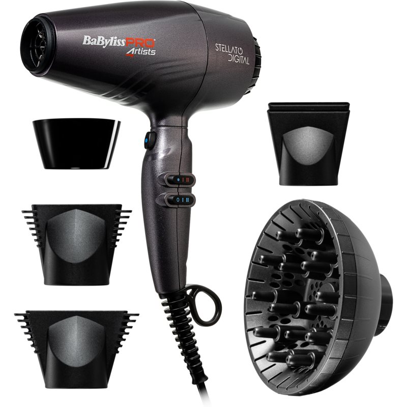 BaByliss PRO Stellato Digital BAB7500IE фен для волосся