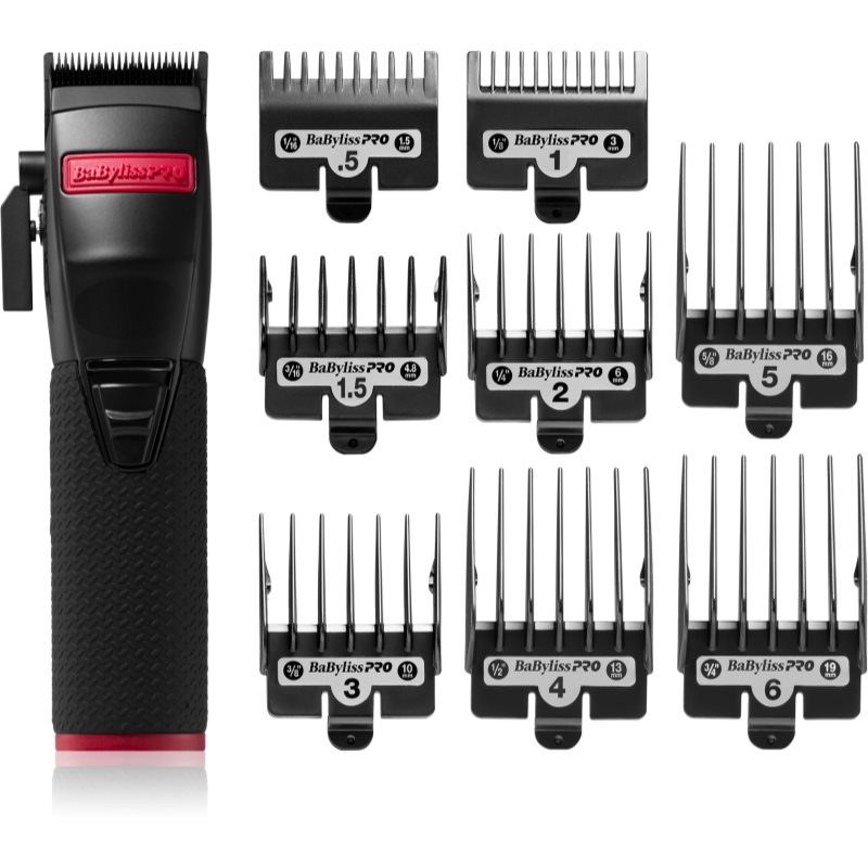 BaByliss PRO FX8700RBPE Boost+ Black Clipper hair and beard clipper 1 pc

