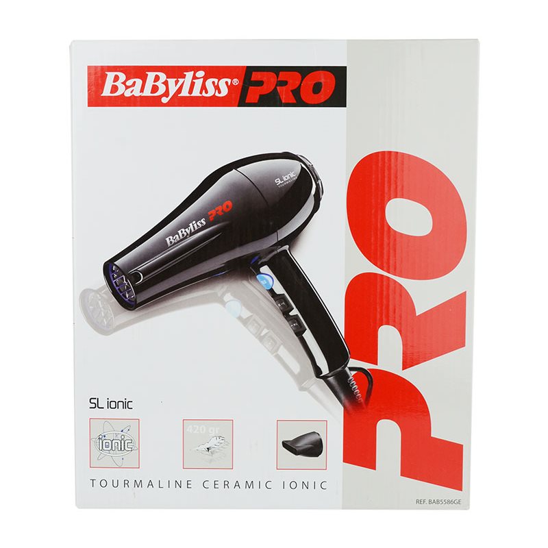 

BaByliss PRO Dryers SL Ionic 1 5586GE фен для волосся блискучий BAB5586GE