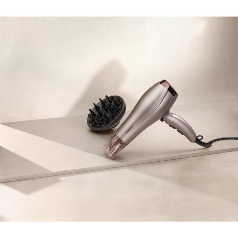 BaByliss 5790PE Hair Dryer + Replacement Heads 1 Pc