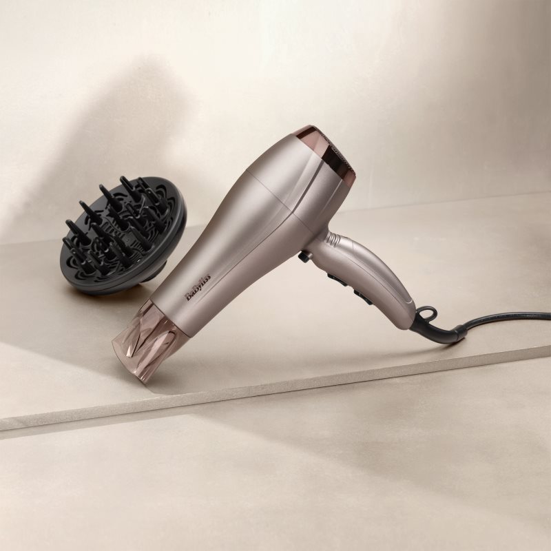 BaByliss 5790PE Hair Dryer + Replacement Heads 1 Pc