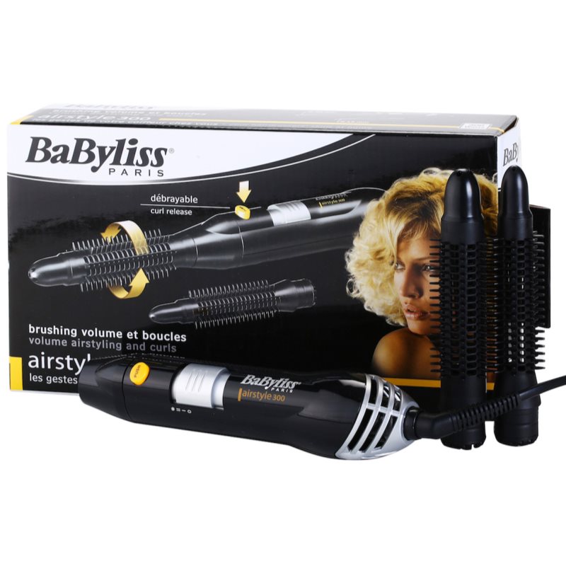

BaByliss Air Brushes Airstyle 300 фен-щітка для об'єму та створення привабливих локонів (2656E)
