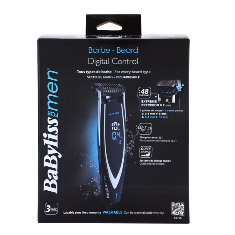 

BaByliss For Men Digital Control E876E тример