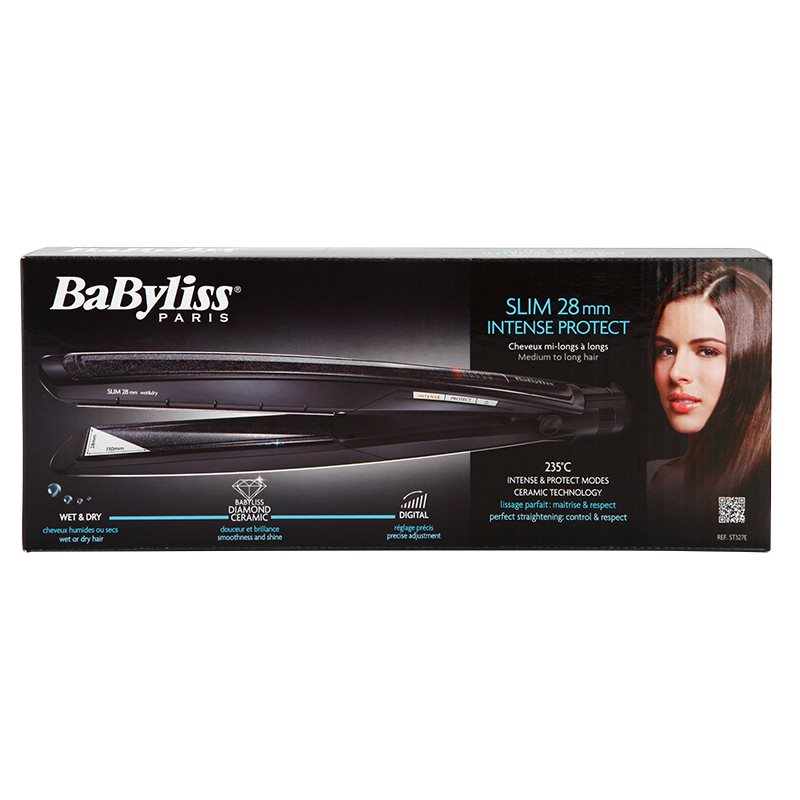 

BaByliss Stylers Slim 28 mm Intense Protect випрямляч для волосся (Straightener - ST327E)