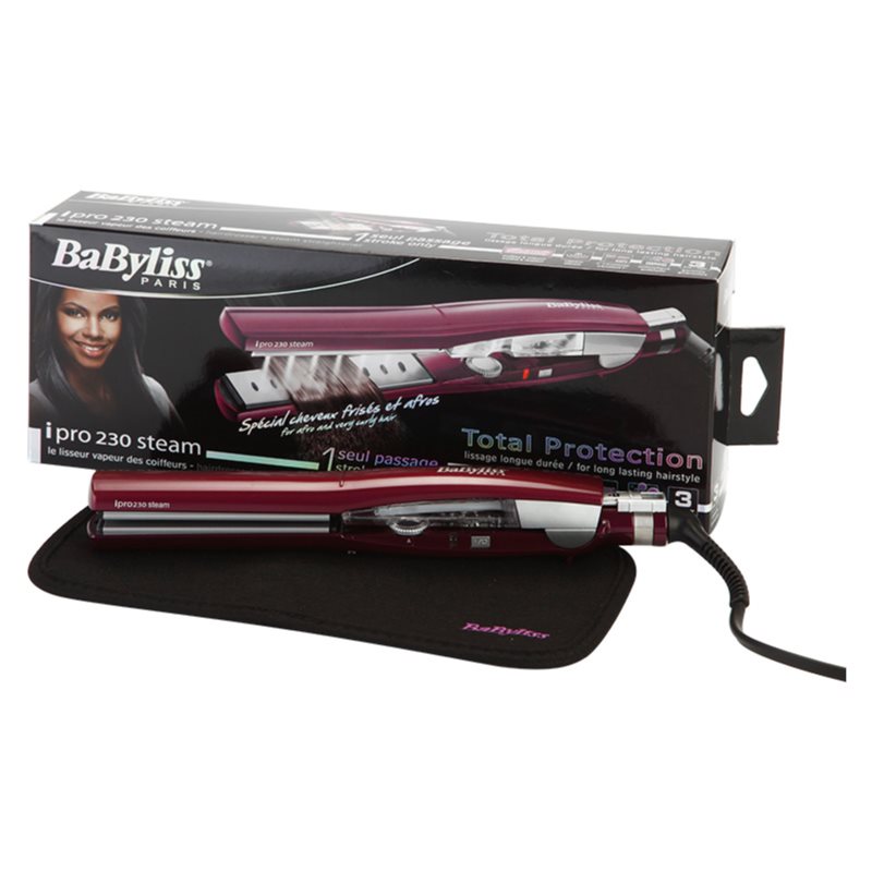 

BaByliss I-PRO 230 Steam Total Protection парова праска для волосся (ST292E)