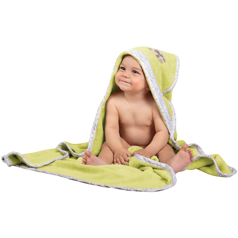 Babymatex Bamboo Towel With Hood Yellow 100x100 Cm