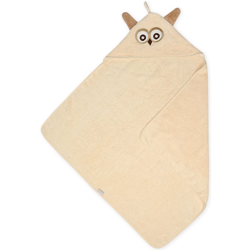 Babymatex Jimmy Owl банний рушник з капюшоном 80x80 см