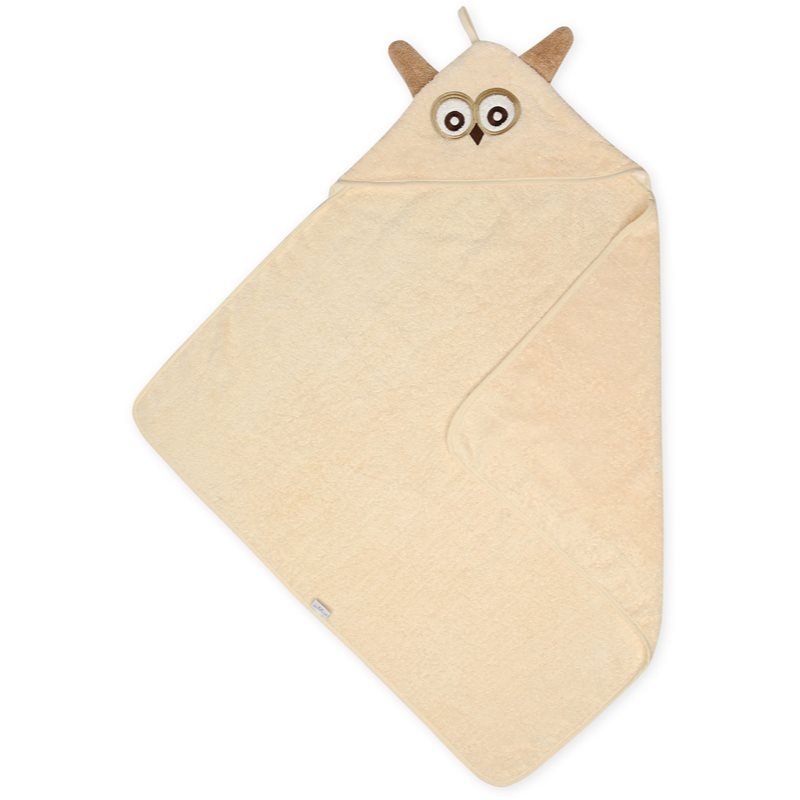 Babymatex Jimmy Owl Towel With Hood 80x80 Cm