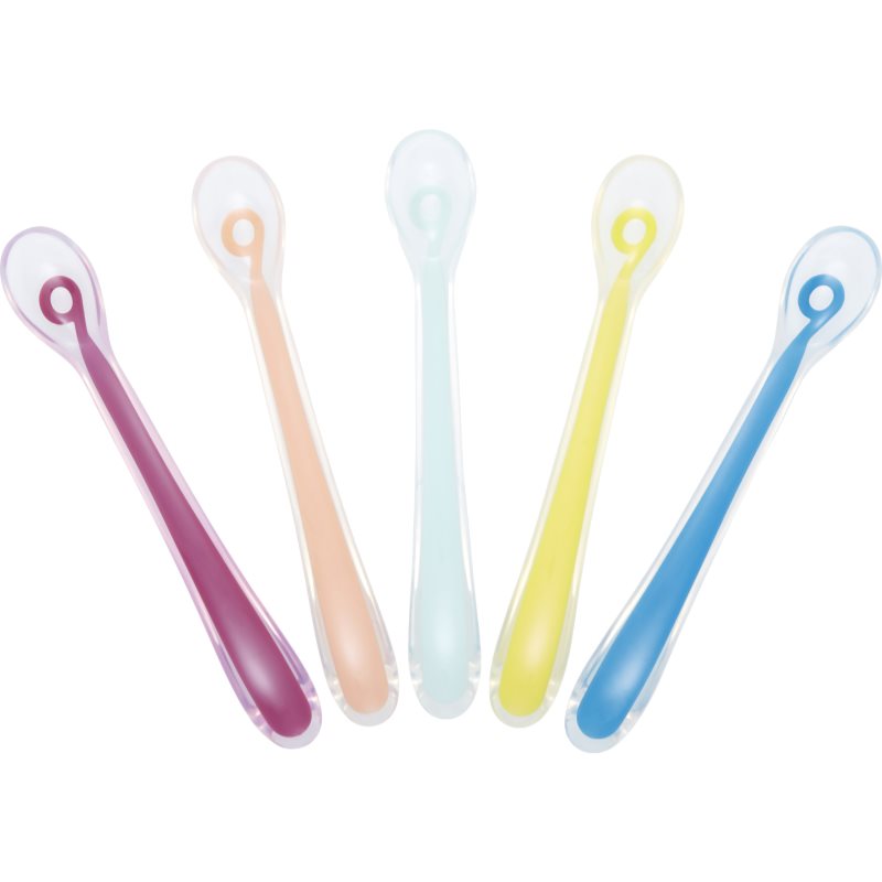 E-shop Babymoov Spoons Silicone lžička pro děti 6m+ 5 ks