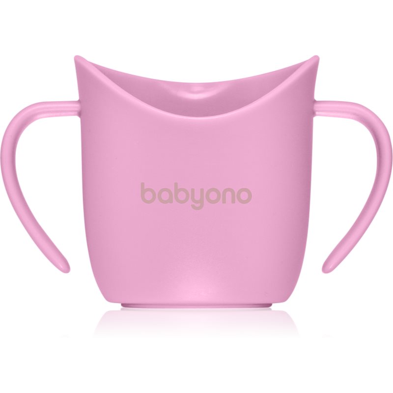 BabyOno Be Active Ergonomic Training Cup training cup with handles Purple 6 m+ 120 ml
