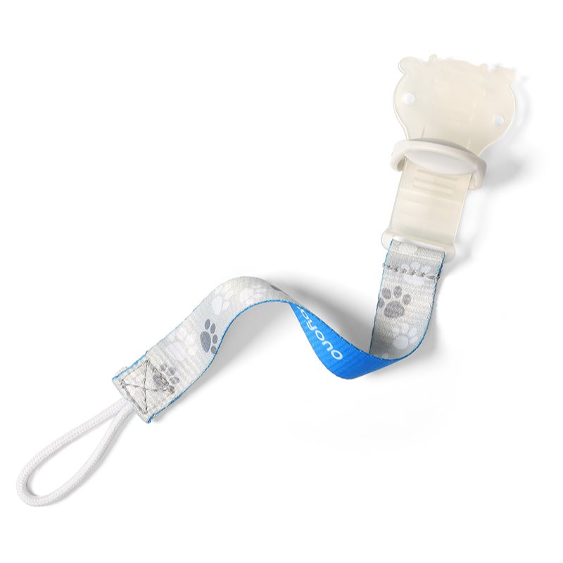 BabyOno Pacifier Holder тримач для пустушки для дітей від народження Blue 1 кс
