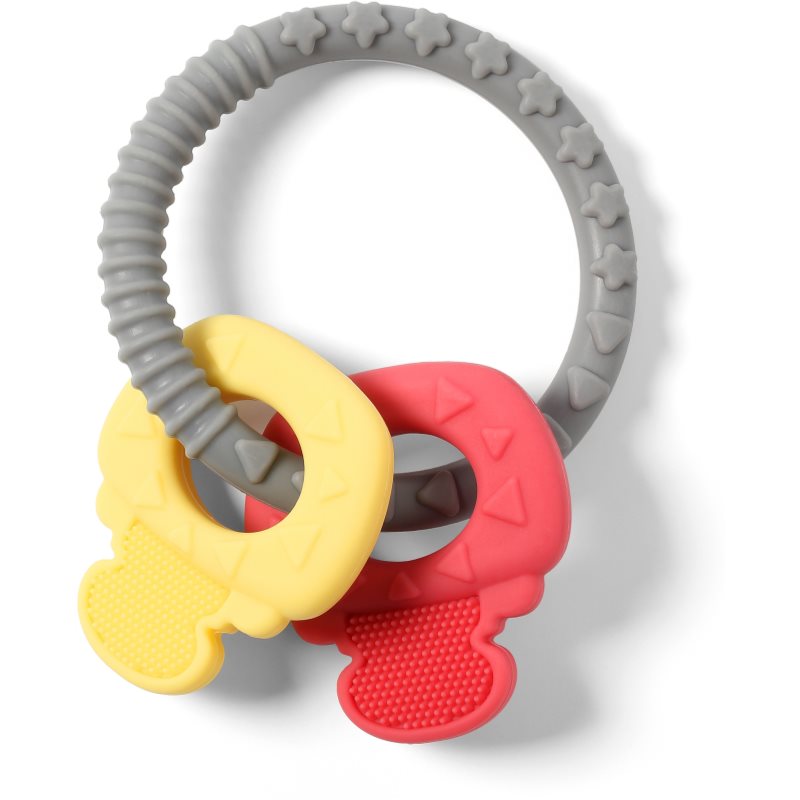 BabyOno Be Active Ortho kramtomas žaislas 0m+ Rings 1 vnt.