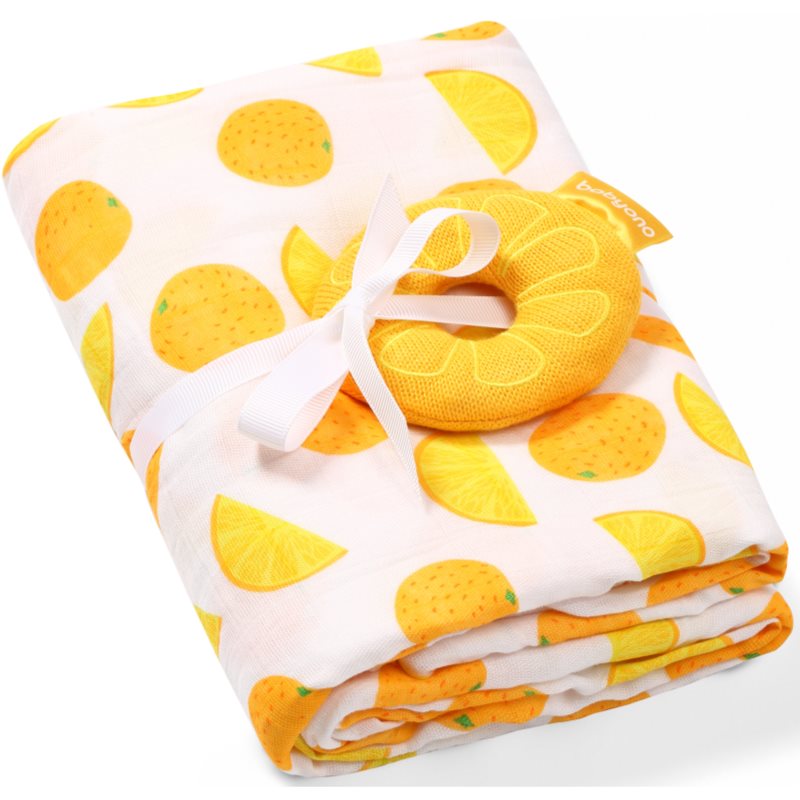 BabyOno Take Care Set подарунковий набір для дітей від народження Orange