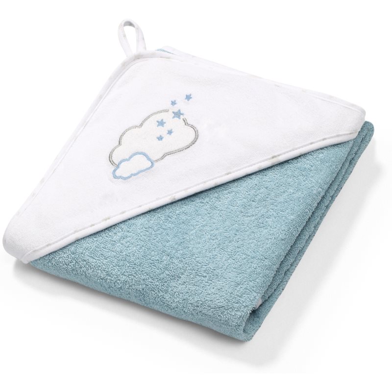 BabyOno Towel банний рушник з капюшоном 76 X 76 Cm Blue 1 кс