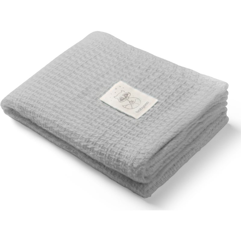 BabyOno Take Care Snuggle Blanket From Bamboo 0m+ Grey 1 Pc