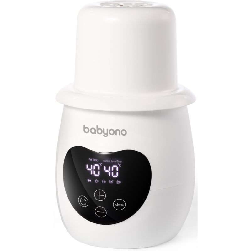 BabyOno Get Ready Electronic Bottle Warmer and Steriliser Многофункционален нагревател за бебешки бутилки Grey 1 бр.
