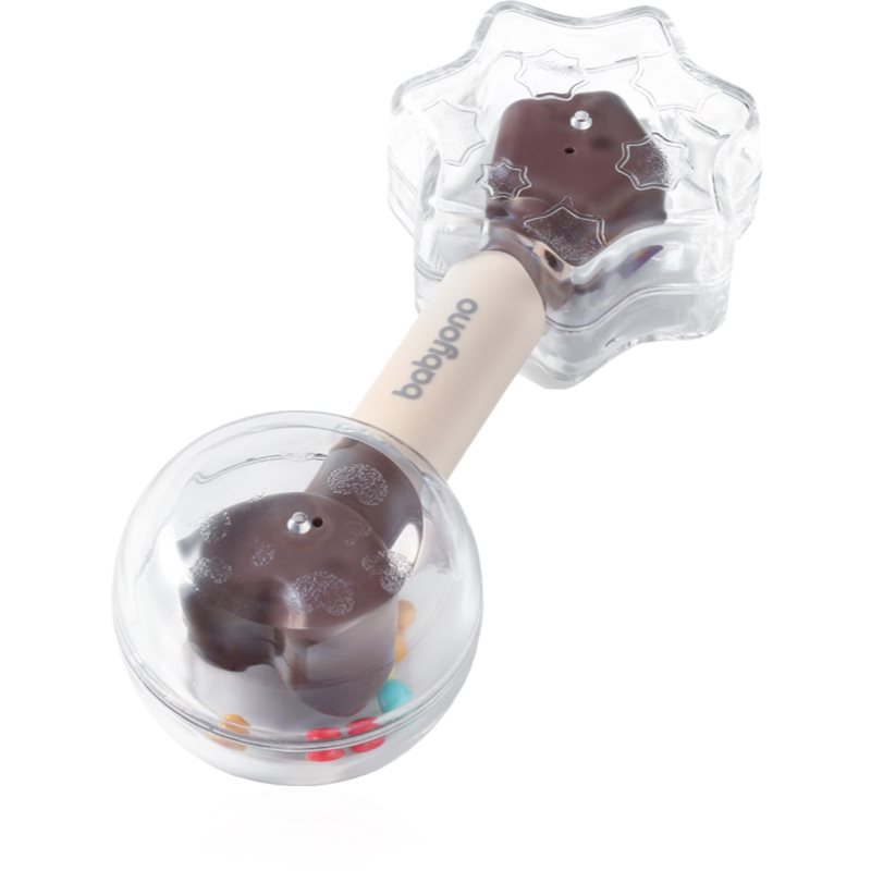 BabyOno Rattle Star chrastítko 3m+ 1 ks